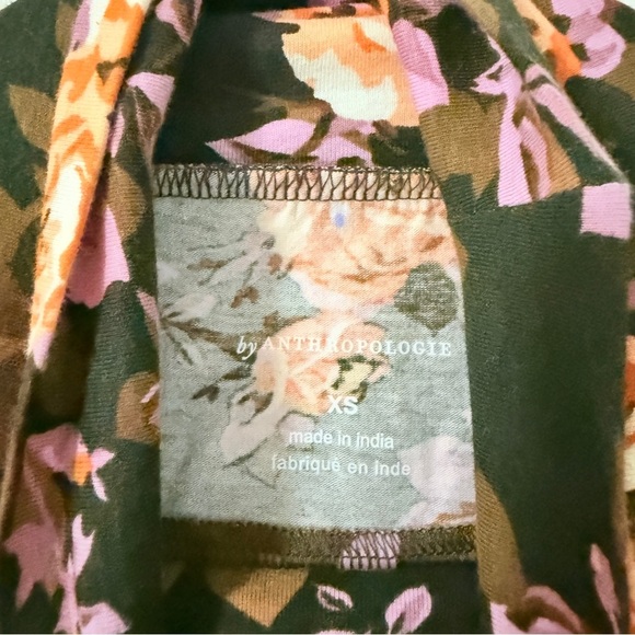 By Anthropologie Tiered-Sleeve Turtleneck Ruffled Long Sleeve Blouse - Picture 4 of 9